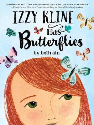cover image of Izzy Kline Has Butterflies
